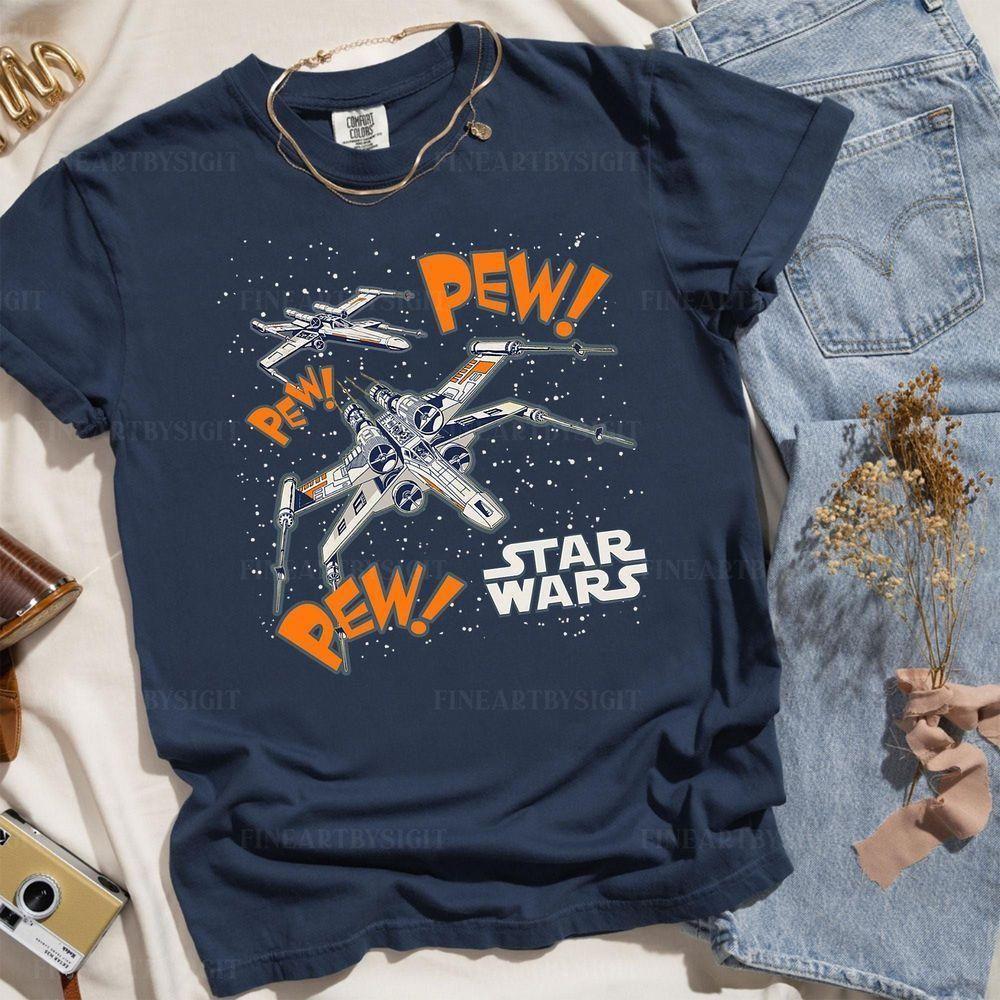 Xwing Fighter Vintage Pew Pew Star Wars Vuitino Apparel Xwing Fighter Vintage Pew Pew Star Wars Vuitino Apparel